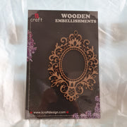 ICRAFT WOODEN EMBELLISHMENT WE0304